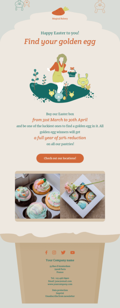 Easter Email Template
